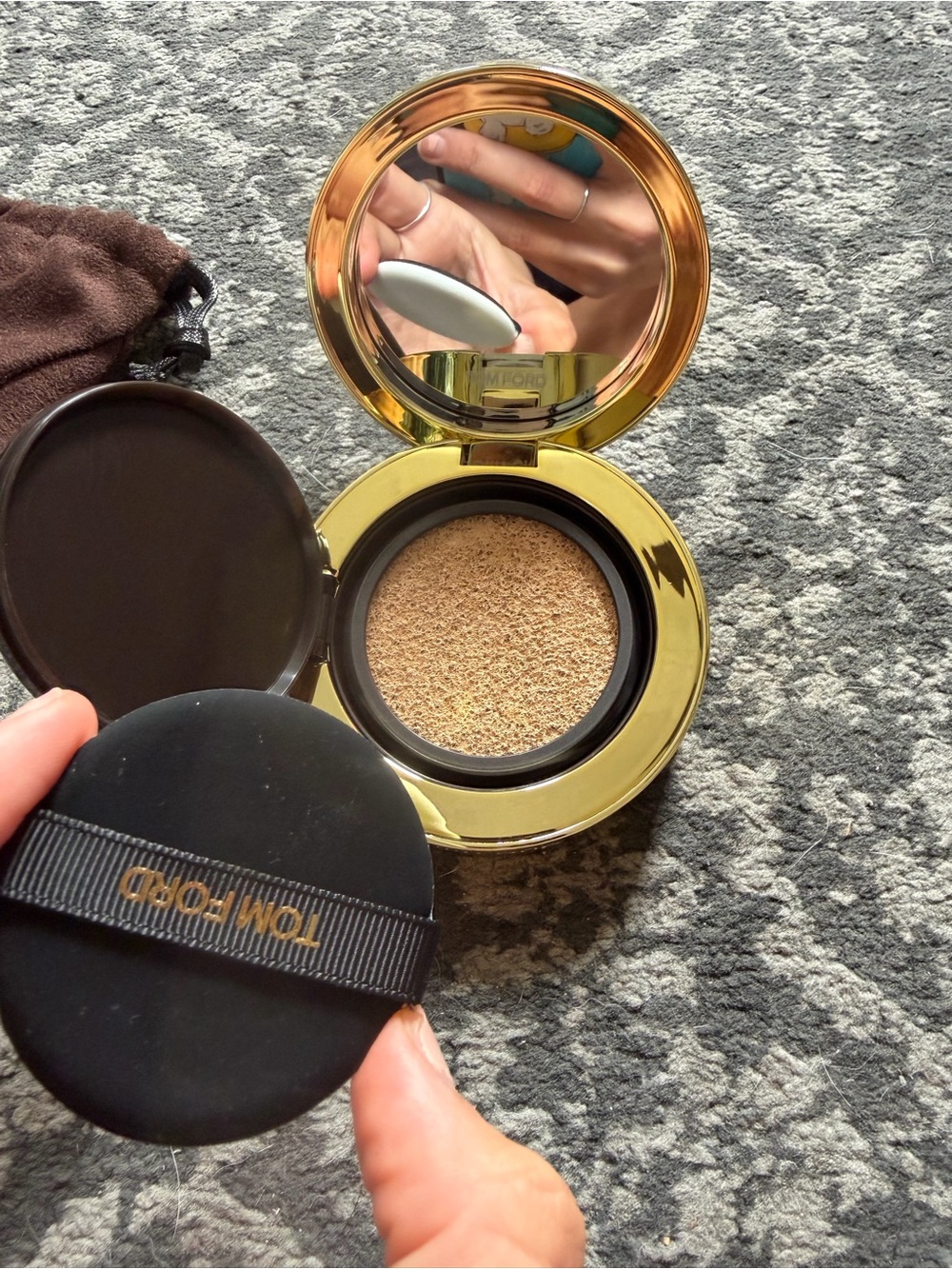 Tom Ford Shade & Illuminate SPF 45 Cushion Foundation Bone 1.4 .42 oz New